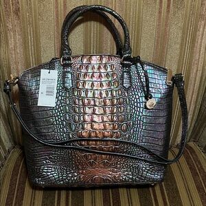 Brahmin Large Duxbury Black Pearl Ombre Melbourne